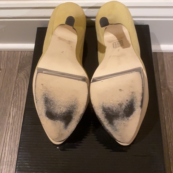 ASOS Suede Perspex Platform court shoe - Picture 7 of 9